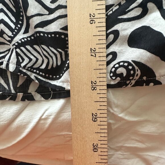 Lauren Ralph Lauren Womens Artsy Floral Button Up Top Black Lightweight 2X - Picture 11 of 12